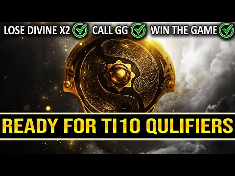 Nigma.iLTW is Ready for TI 10 | Lose Divine - Call GG - WIN THE GAME | Most EPIC Comeback Carry
