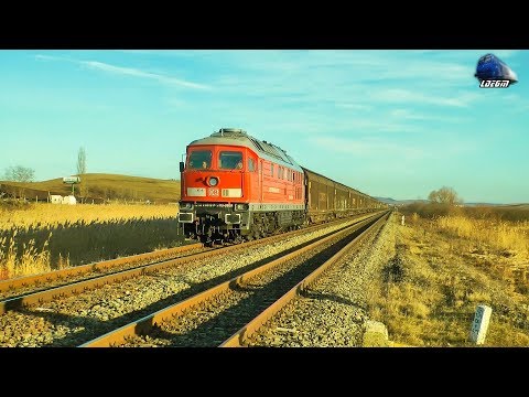 BR232 Ludmilla 65-1015-5 Dieselok&Marfar DB Cargo Freight Train Langa/Near Huedin[Christmas Edition]