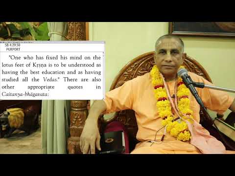 [ŚB 4.29.49-50] The True Purpose of Education | HG Sundar Gopāl dāsa