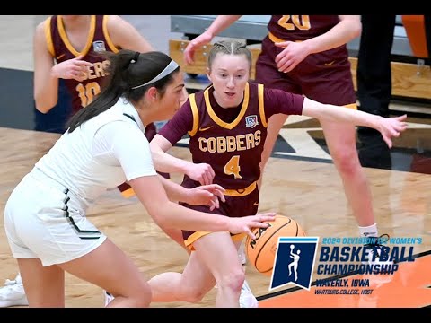 Cobber Women's Basketball - NCAA Highlights - Mar. 1, 2024 thumbnail