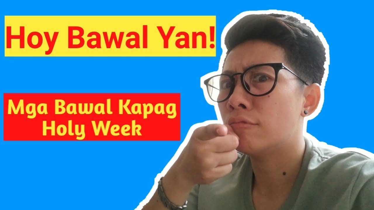 Putar video WAG MONG GAGAWIN ITO ( KAPAG HOLY WEEK ) sekarang WAG MONG GAGAWIN ITO ( KAPAG HOLY WEEK )