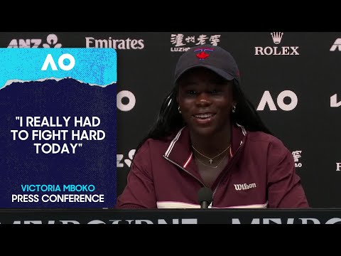 Victoria Mboko Press Conference | Australian Open 2026 Second Round