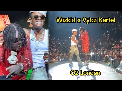 Wizkid Joins Vybz Kartel LIVE Full Performance at O2 London 2025 Full Highlights | Come Closer, More