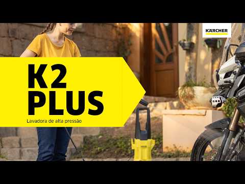 Lavadora de Alta Pressão 1740PSI 1400W K2 PLUS 220V KARCHER-19943720 - Video