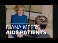 Remembering Diana Princess Meets AIDS Patients