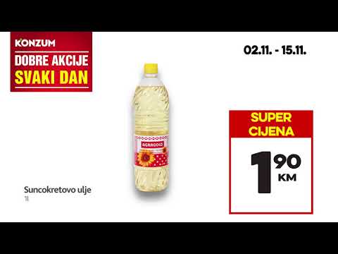 Iz Konzumove kataloške ponude izdvajamo! 02.-15.11.2017.