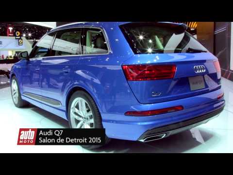 Audi Q7 2015 - Salon de Détroit