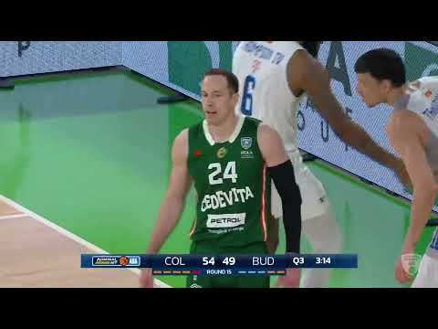 AdmiralBet ABA League 2025/26, highlights, Round 15: Cedevita Olimpija – Budućnost VOLI (17.1.2026)