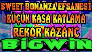 💥 SWEET BONANZA 💥 KÜÇÜK KASA DA💥 REKOR KAZANÇ 💥 TAKTİK 💥 BİG WİN💥 #sweetbonanza #slot #casino