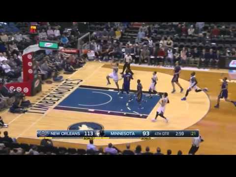 Nemanja Bjelica vs New Orleans Pelicans 08.02.2016 (10Pts)