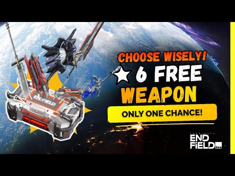 BEST FREE 6★ Weapon Choice + Weapon Gacha Traps | Arknights: Endfield