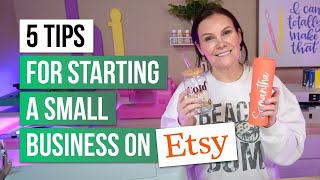 5 Tips for Starting a Small Business on Etsy with Cricut - Etsy Best Sellers 2023