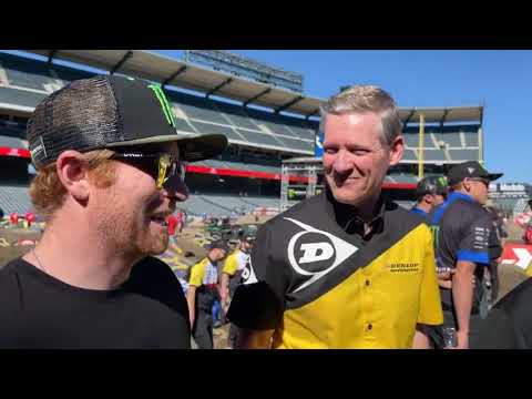 Dunlop Track Walk With Broc Glover - Anaheim 3 2022
