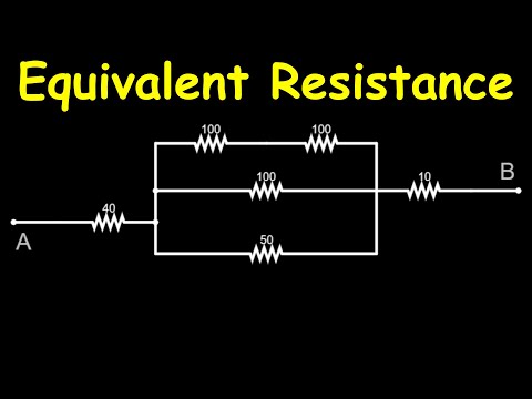 Equivalent Resistance | Series and Parallel Resistors | Solved Circuit Example  | Step by Step