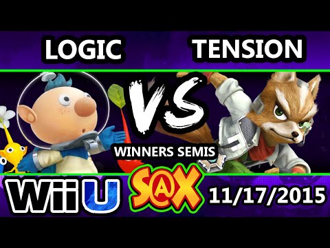 S@X 124 - VGBC | Logic (Olimar) Vs. ARC | Tension (Fox) SSB4 Winners Semis - Smash Wii U - Smash 4