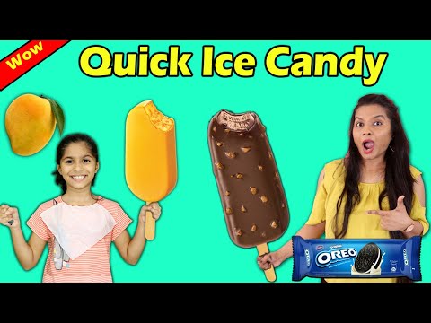 OMG !!! Making Easy Ice Candy At Home In 2 Minutes | Pari's Lifestyle