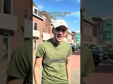 Als iemand de weg vraagt..💀