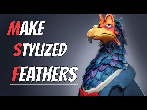 ZBrush Secrets - Make Stylized Feathers Quickly