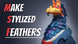 ZBrush Secrets - Make Stylized Feathers Quickly