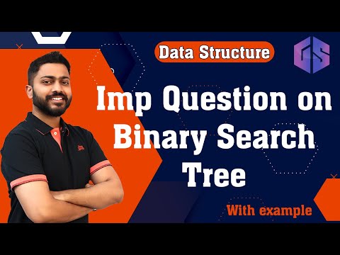 Imp Question on Binary Search Tree | GATE Question | Data Structure