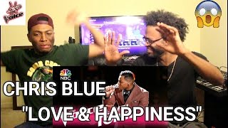 The Voice 2017 Chris Blue - Top 12: &quot;Love and Happiness&quot; (REACTION)