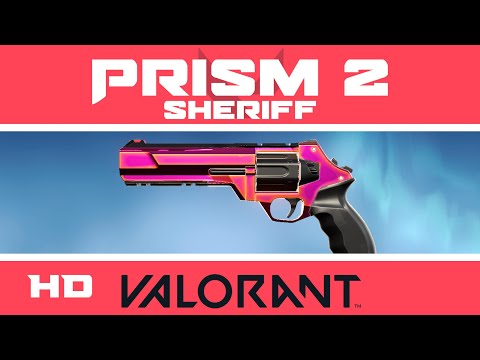 Prism Sheriff VALORANT Skin IN-GAME | Prism 2 Skins Showcase