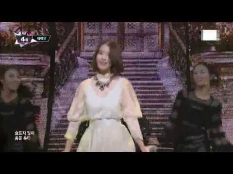 131031 IU - The red shoes @ M! Countdown