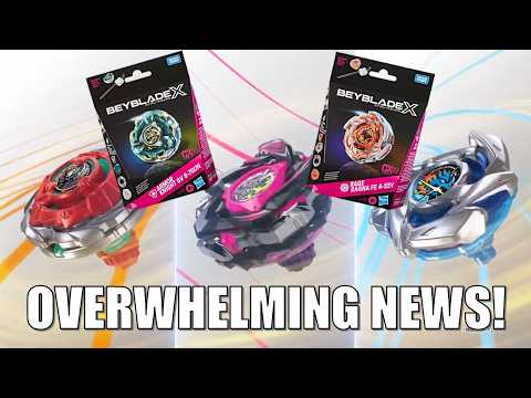 Infinity Line REVEALS! Major Hasbro W Releases! Dran Strike, Bahamut Blitz | Beyblade X News