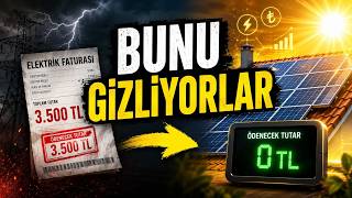 Neden Hâlâ Elektrik Faturası Ödüyoruz? Sistemin Sakladığı Gerçek Güneş