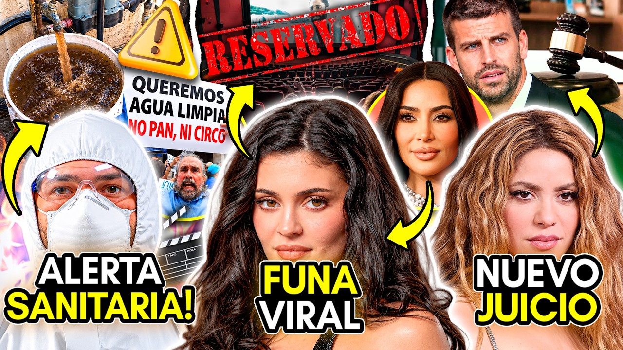 KYLIE JENNER FUNADA! SHAKIRA Y PIQUÉ A JUICIO! ALERTA: AGUA NEGRA SE PROPAGA! CRISTIANO REVELA!
