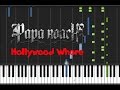 Papa Roach - Hollywood Whore [Piano Cover ...