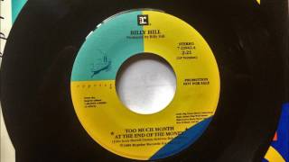 Too Much Month (At The End Of The Money) , Billy Hill , 1989