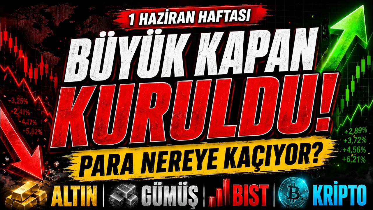 Piyasada Büyük Kapan Kuruldu! Altın, Gümüş, Borsa ve Kriptoda Kritik Hafta