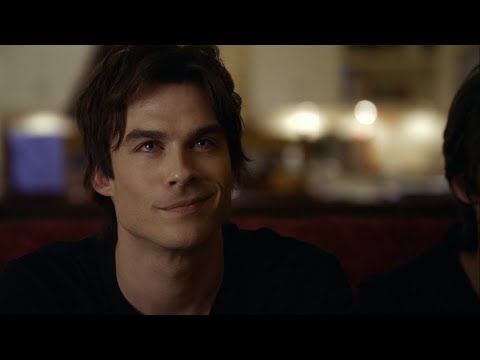 TVD 1x13 - "He is ridiculously hot" "Shh! He's an ass" | Delena Scenes HD