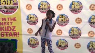 Oneeyah12 kidzbop audition at sixflag 2013