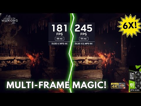 NVIDIA DLSS 4.5 Test | Cyberpunk 2077 | Black Myth Wukong 4K