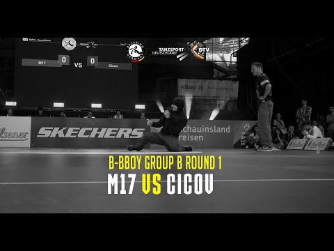 Die Finals 2023: M17 vs Cicov | B-BOY GROUP B ROUND 1 | GERMAN BREAKING CHAMPIONSHIP