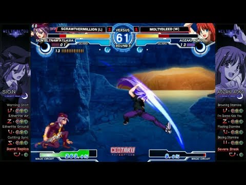 "BBR" MBAACC Grand Finals AT CEOTAKU 2017 - SCRAWTVERMILLION vs MOLTYBLEED