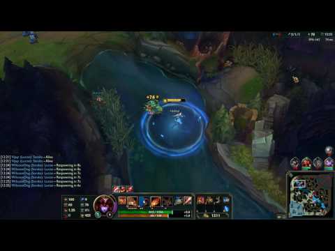 League of Legends Ft Shyvana On Jungle (Game 1191 Patch 7.14)