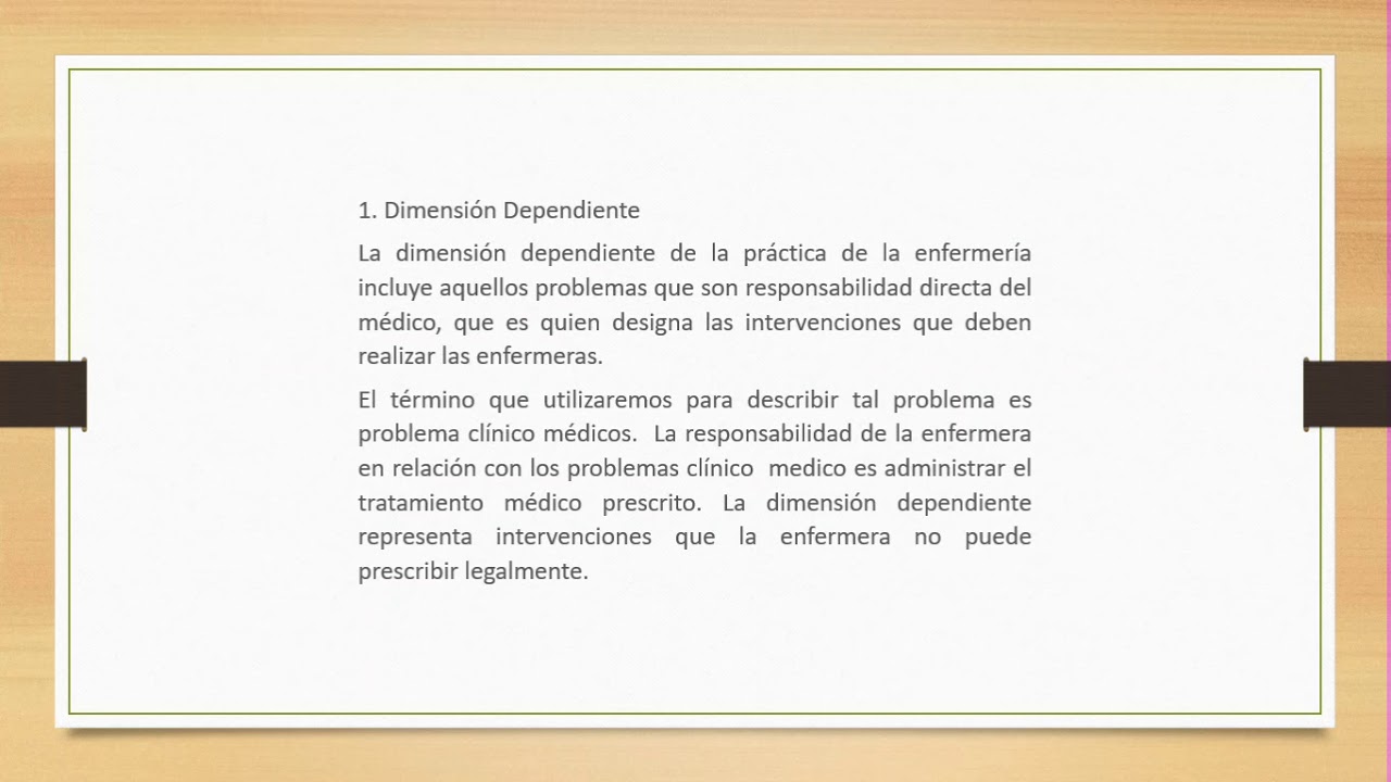 Enfermería - Fundamento de Enfermería - El Cuidado