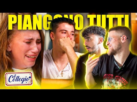 LET'S REACT TO THE THIRD IGNORANT EPISODE OF COLLEGIO 8! - I CAN'T BELIEVE IT, I ONLY SEE TEARS A...
