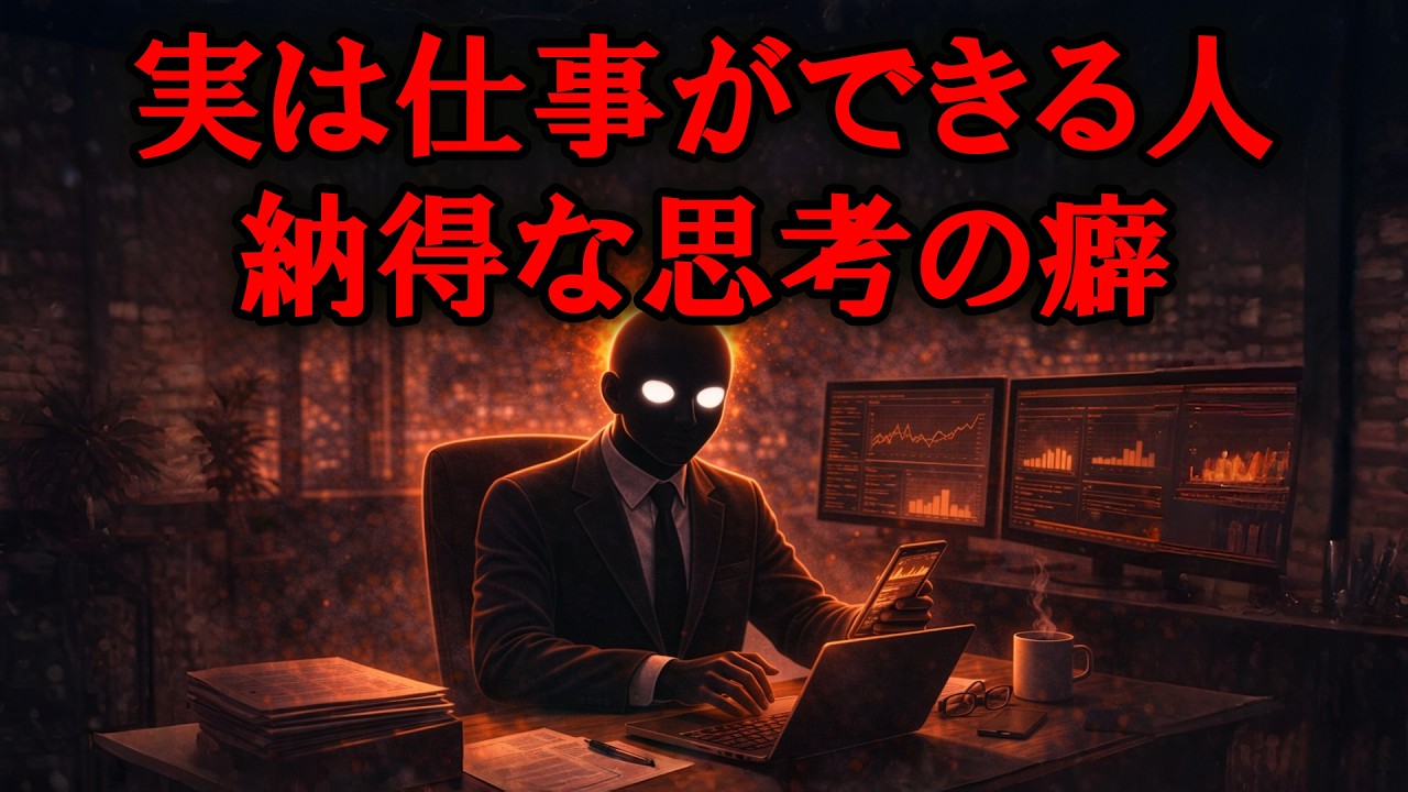 仕事ができる人が無意識にやっている思考の癖【グレーな心理学】