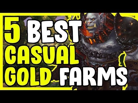 5 Best Casual Gold Farms In WoW BFA - Gold Making, Gold Farming Guide
