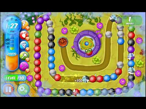 Marble Woka Woka Level 130 - NO BOOSTERS 🐢 | SKILLGAMING ✔️