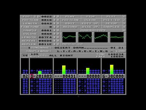 Amiga Music: Desert Dawn By Lizardking.