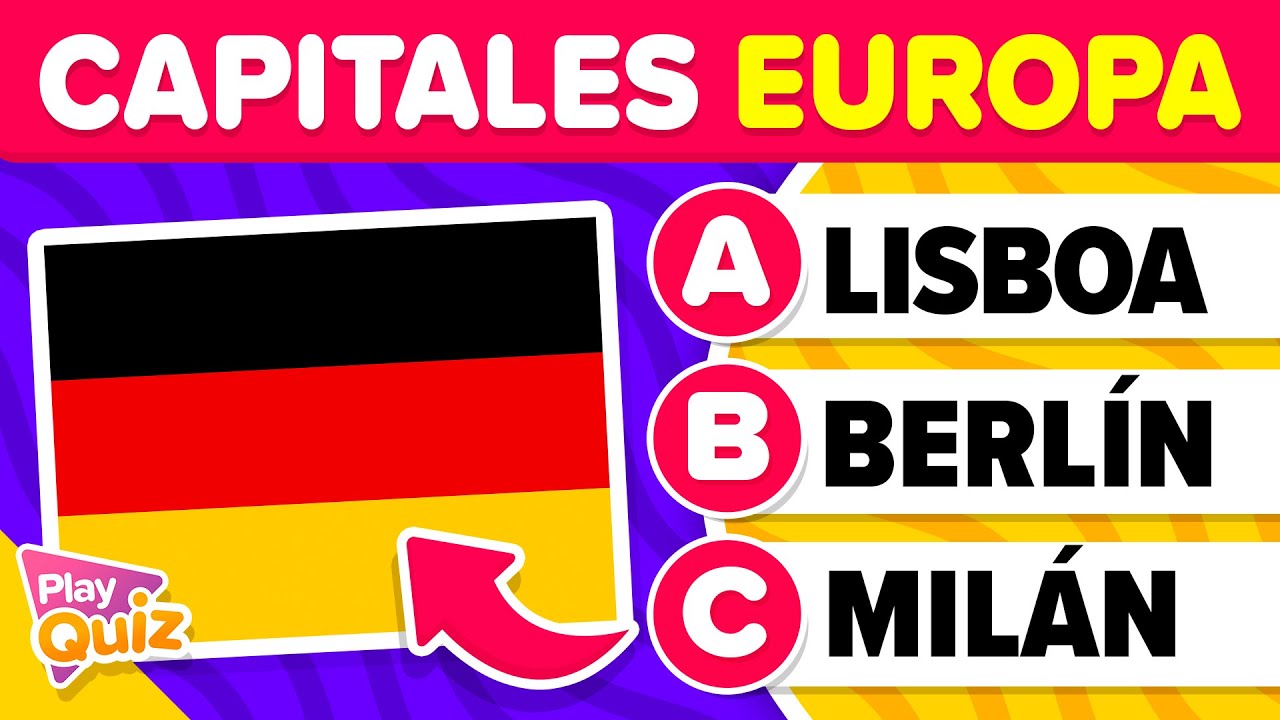 Guess the Capitals of Europe (With Options) 📚🌍🧠 | Geography Quiz | PlayQuiz Trivia