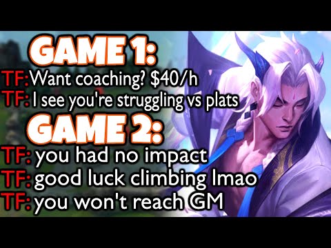 Twisted Fate OFFERED ME COACHING after I LOST, then I got MATCHED AGAINST HIM again. | Yone Mid