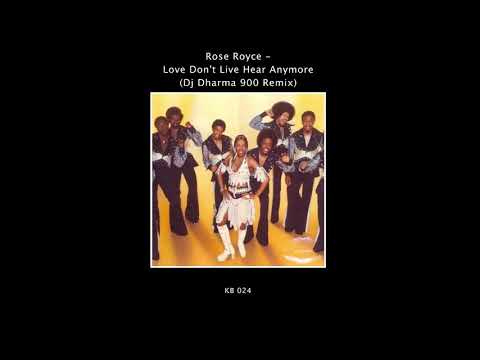 LIMITED PREMIERE: Rose Royce - Love Don't Live Here Anymore (Dj Dharma 900 Remix)