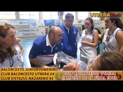 CLUB BALONCESTO UTRERA JÚNIOR FEMNINO CAMPEÓN FINAL FOUR