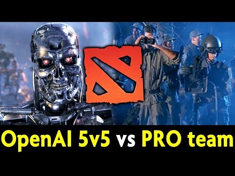 Humans vs OpenAI first win
